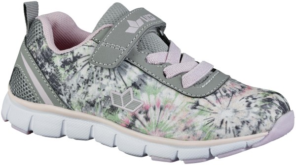 Lico Sunflower VS, leichte Mädchen Nylon Sneakers in rosa, elastische Schnürsenkel, weiche Sohle