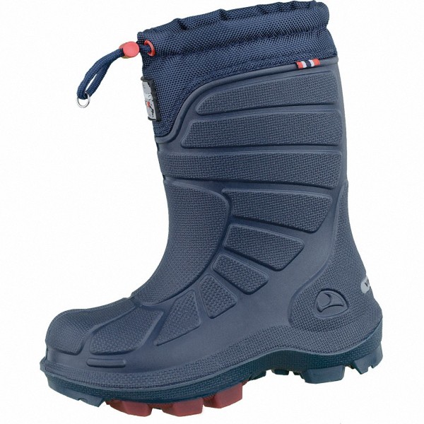 Viking Extreme Jungen PU Thermo Boots navy, Wolle/Polyester-Futter, warmes Fußbett, bis -20 Grad,