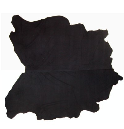 Lederhaut aus Wasserbüffel dunkelbraun, Wasserbüffelleder, ca. 3 m², für Möbel, Taschen, Bekleidung