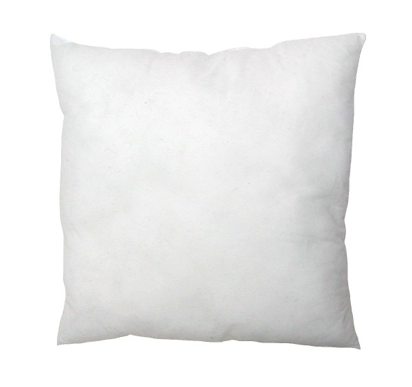 Inlet Kissen aus Polyestervlies weiß, 30 Grad waschbar, Kissenfüllung, ca. 45 x 45 cm