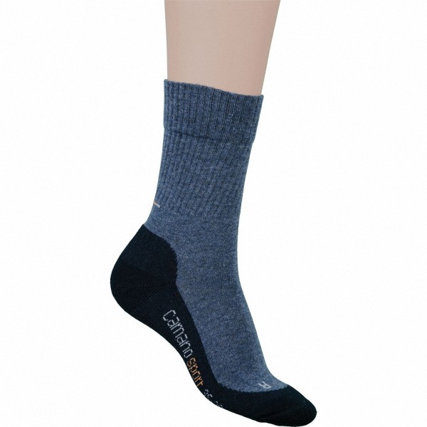 Camano Children Sport Socks NOS blau, 2er Pack Socken, Komfortbund ohne Gummidruck