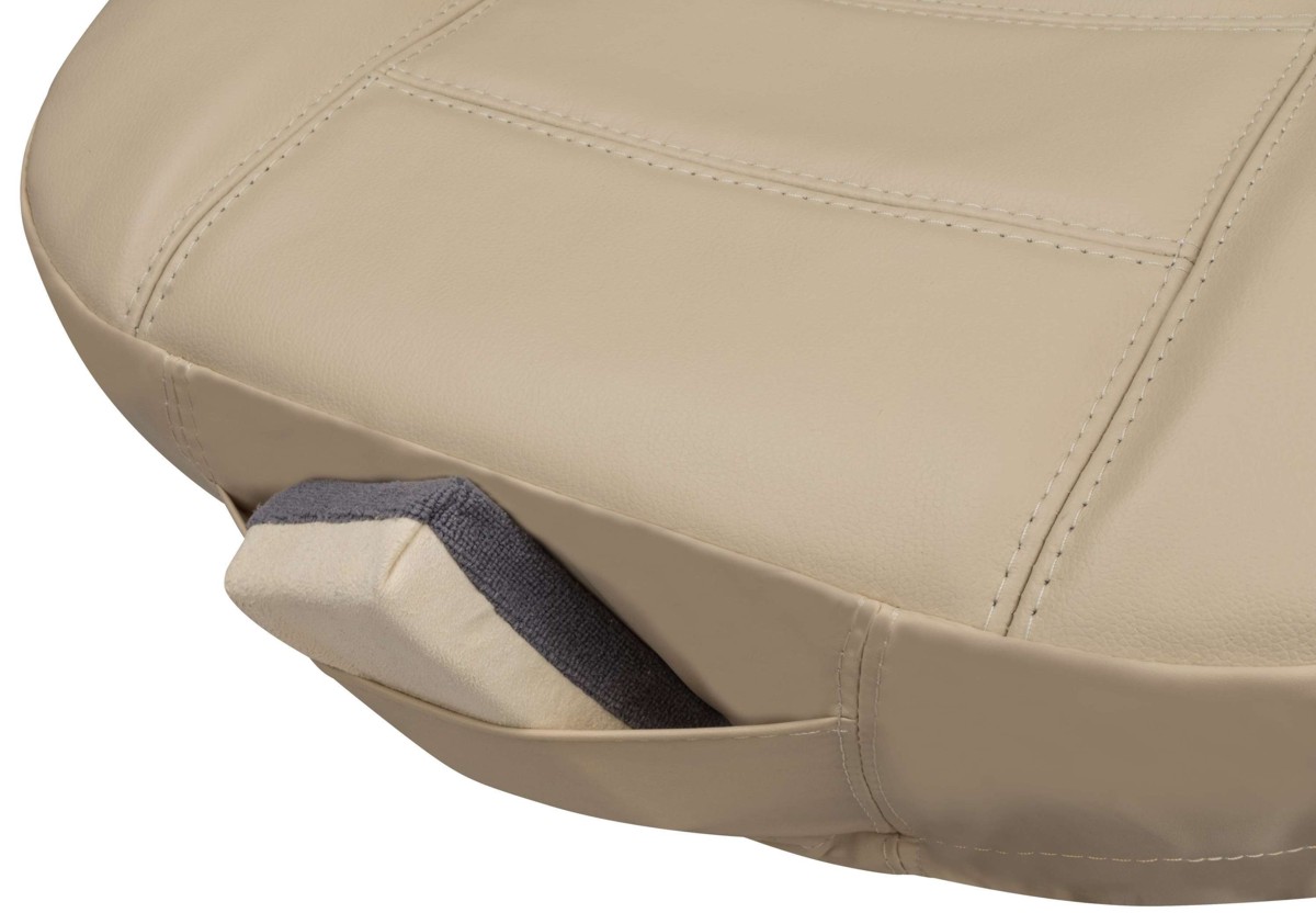 Sitzbezug Royal Leder Schwarz-Anthrazit 11-teiliges universal Set Airbag  tauglich