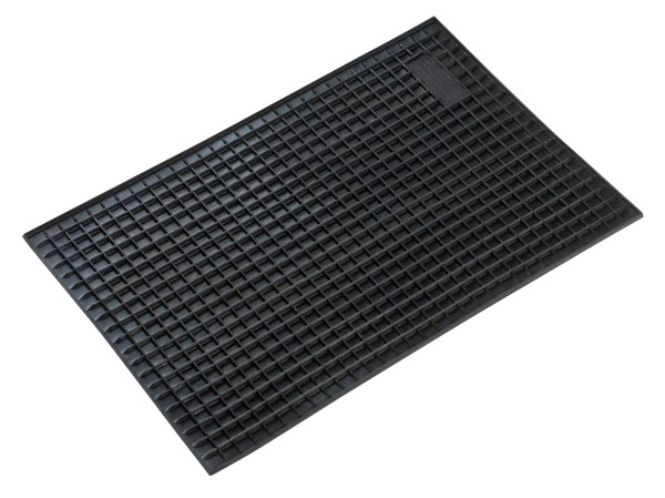 Universal NBR Auto Gummimatten schwarz 43x29 cm, Anti Slip, rutschhemmende Spikes, Auto Fußmatten, Schutzmatten