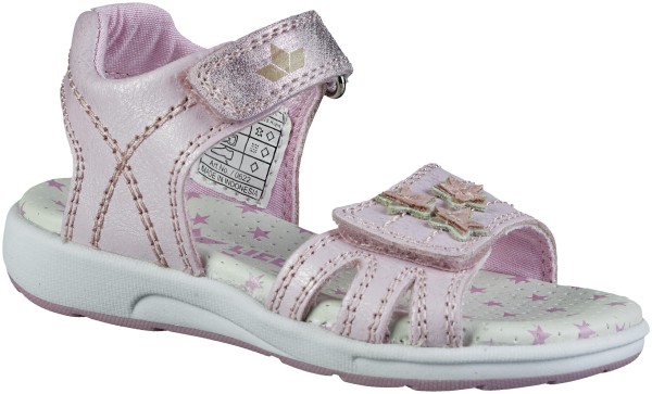 Lico Madita V, Mädchen Synthetik Sandalen in rosa, Textilfutter, weiches Fußbett