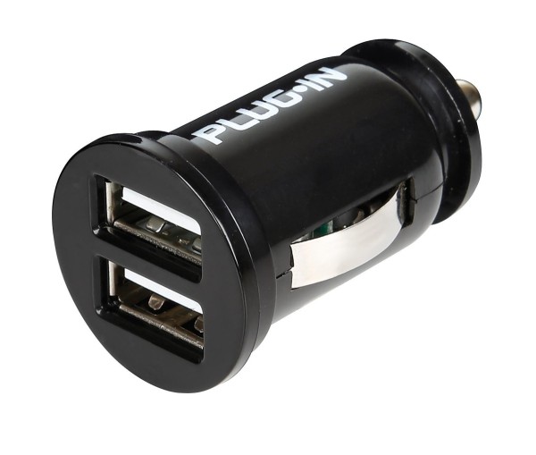 LAMPA Doppel USB Stecker, Doppel Spannung 12/24 Volt, Überlast Schutz, Kurzschluss Schutz, 2100mA