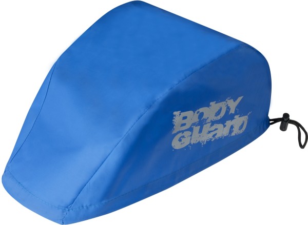 SAFETY MAKER Fahrradhelm Regenschutz blau wasserdicht, reflektierend, erhöht die Sicherheit
