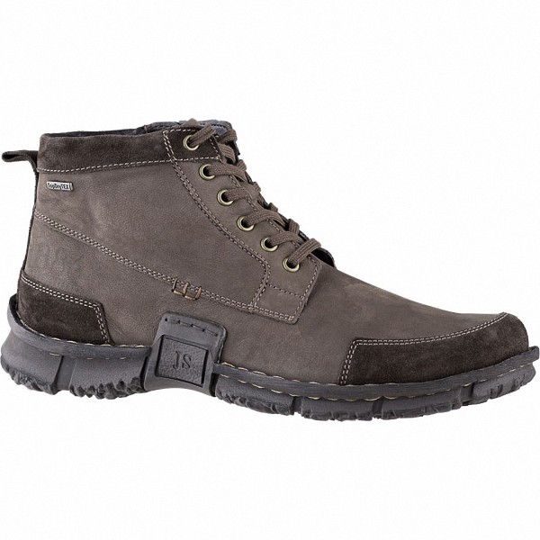 Josef Seibel Willow 31 Herren Leder Winter Tex Boots moro, 10 cm Schaft, angerautes Futter, warmes Fußbett