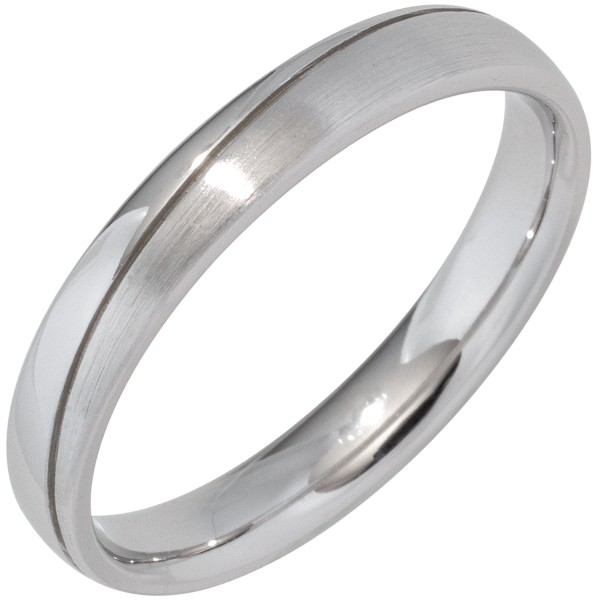 Damen Herren Silber Ring, Silber Partner Ring, Partnerring 925er Silber, 3,8 Gramm